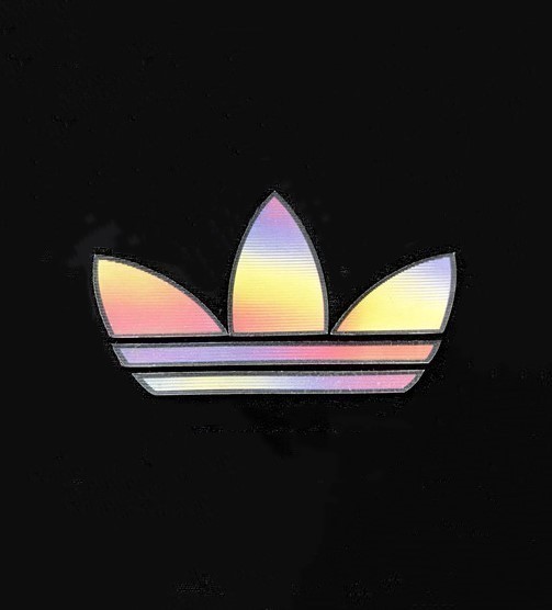 3D Silicone with Hologram Heat Transfer Label